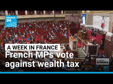 YouTube video thumbnail: French MPs Vote Against Wealth Tax, Setting Scene for More Political Instability