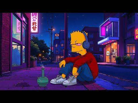 Calm Smoky Night 🌌 LoFi Music to Heal - Serene Chill Flow