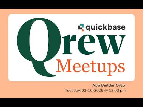 App Builder Qrew: 02-10-2026