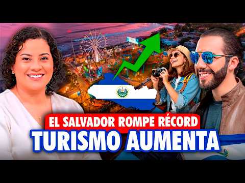 El Salvador rompe récord de Turismo ❤️👏🏼 Nayib Bukele celebra este logro histórico para el país