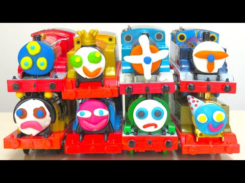 Remove the clay from Thomas & Friends faces