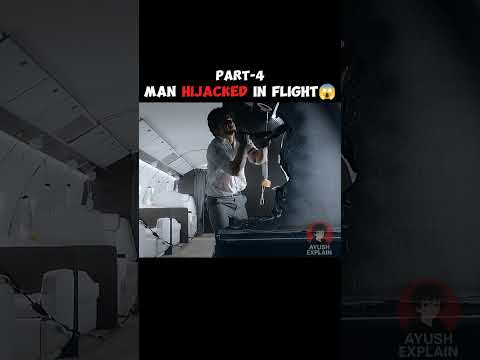 MAN HIJACKED IN FLIGHT😱|#shorts #story #explained