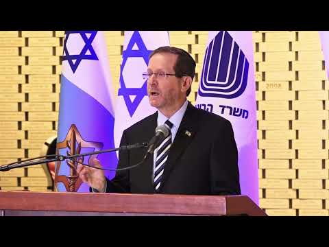 נשיא המדינה נשא דברים בטקס האזכרה הממלכתי לחללי מלחמת יום הכיפורים