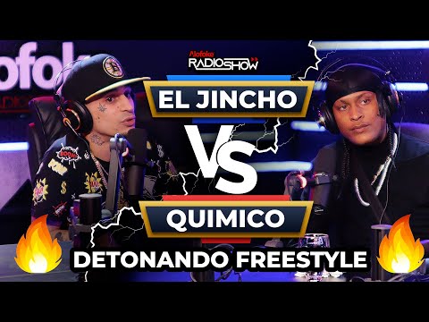 QUIMICO ULTRA MEGA VS JINCHO - ENTREVISTA HISTORICA PRIMERA VEZ JUNTOS (DETONANDO VERSOS FREESTYLE)