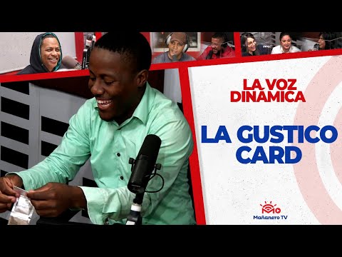 La Gustico Card - La Voz Dinámica (Reportero Mañanero)