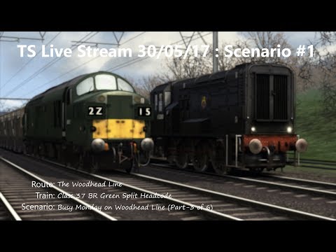 Busy Monday on Woodhead Line (Part-3 of 6) (Livestream 30/05/17)