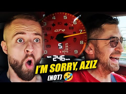 A New Record?! Too Many CRAZY Faces of @azizdrives 🤣 // Nürburgring