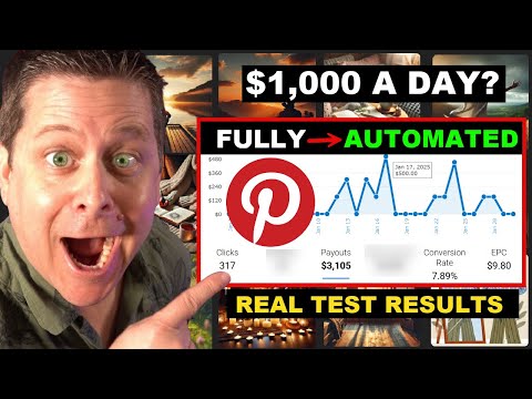 $500 A Day Pinterest Affiliate Marketing - Secret AI Method!
