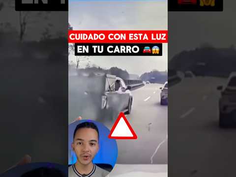 Si se enciende esta luz, ¡cuidado! #consejos #automovil #informacion #servicios
