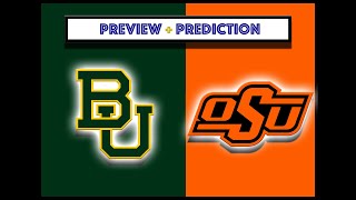 | Baylor vs Oklahoma State Preview + Prediction | College Football Predictions