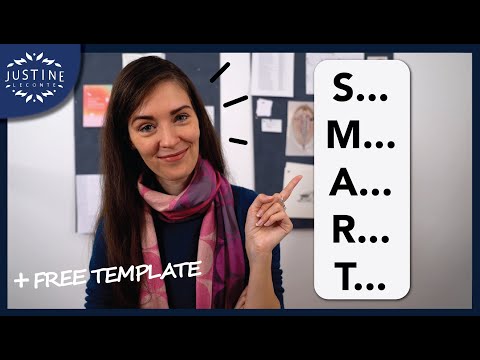 Video: I have a plan for 2022… New year resolutions with the S.M.A.R.T. model + free template