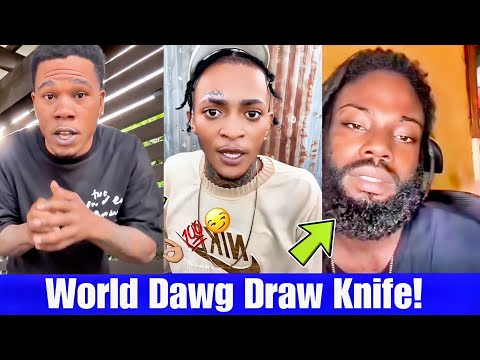 World Dawg Rush Sinna With Knife/La Lewis Obeah Exp0se Niah Cousin As The KlLLER?