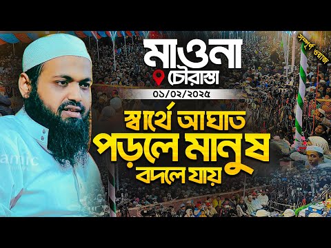 স্বার্থে আঘাত পড়লে মানুষ বদলে যায় - মুফতি আরিফ বিন হাবিব ওয়াজ । Mufti Arif Bin Habib । Bangla Waz