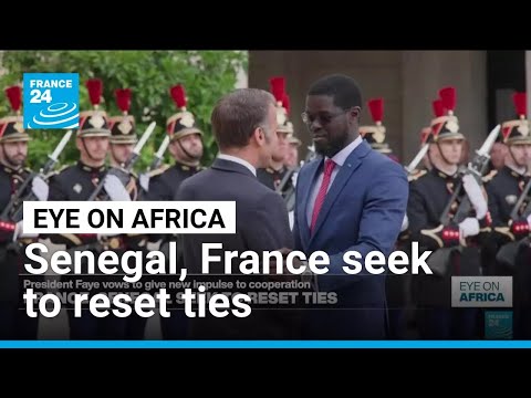 YouTube video thumbnail: Leaders of Senegal, France say They're Committed to Strengthening Relationship