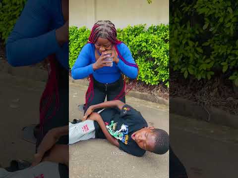 His stepmother sent him,please subscribe to my YouTube channel