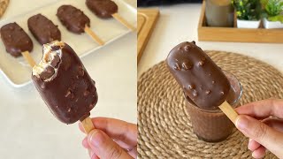 ايس كريم منزلي يحلفو عليه مشري من برا 😋 ساهل وإقتصادي غيحمااااقو عليه وايداتك ✅👌🏻