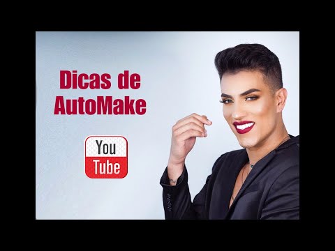Aula de automaquiagem com Ernesto Campagna