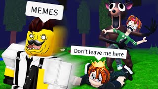 ROBLOX 99 Nights In The Forest Funny Moments (MEMES) 🌲