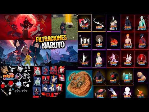 PRIMERAS FILTRACIONES CAPITULO 2 NARUTO SHIPPUDEN X FREE FIRE | NUEVO MAPA SKINS EMOTES EVENTO & MAS