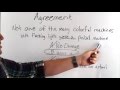 Subject-Verb Agreement and Tense