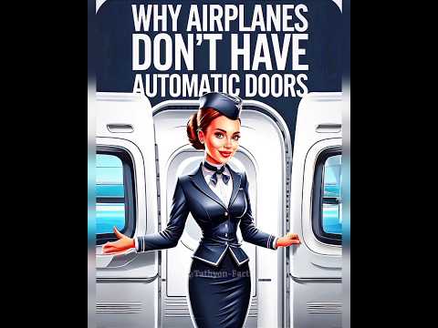 Why Airplanes Don’t Have Automatic Doors.  #shorts