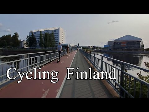 Cycling Oulu Finland