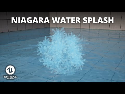 How to Make a Stylized Water Splash Using Niagara in Unreal Engine 5