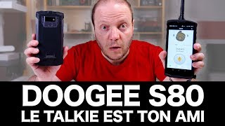 Vido-Test : Doogee S80 : un increvable smartphone talkie walkie !