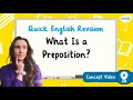Understanding Prepositions in Sentences