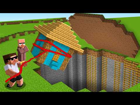 Using SECRET Rooms to STEAL My Friend's House..