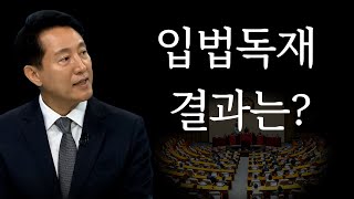 입법독재 결과는?