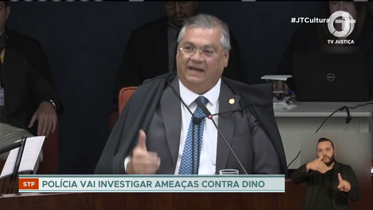 Flávio Dino recebe ameaças graves após voto pela condenação de Bolsonaro e réus da trama golpista