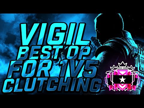 VIGIL BEST OP FOR 1V5 CLUTCHING - Rainbow Six Siège