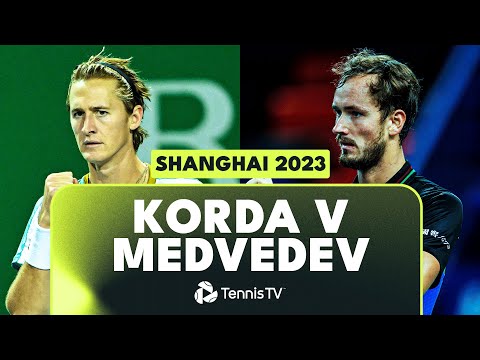 Sebastian Korda vs Daniil Medvedev Match Highlights | Shanghai 2023