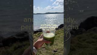 Matcha by the sea, anyone?