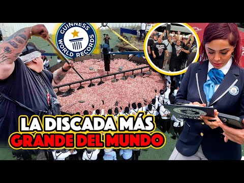 ¡Rompieron 3 RÉCORDS GUINNESS con esta DISCADA GIGANTE! 🌎🔥