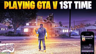 PLAYING GTA 5 1ST TIME IN MY LIFE 😱|| GWD NANI YT ||