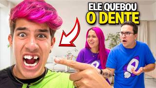 O VOID QUEBROU UM DENTE GRAVANDO *ele ficou banguela