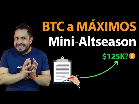 🔥BITCOIN a MÁXIMOS si FIRMAN LEY y MINI ALTSEASON