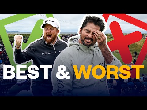 BEST & WORST Golf Shots at The Open | Postage Stamp 2024