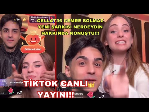 Cellat36 Cemre Solmaz 14 Şubat Sevgililer Günü  Yayını Yeni Şarkısı Nerdeydin Hakkında Konuştular!