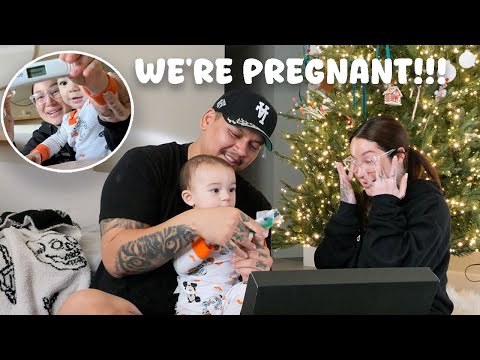 FINDING OUT WE'RE PREGNANT!!! 🤍