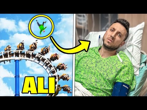 Ali fell off the roller coaster, then.. (The Royalty Family)