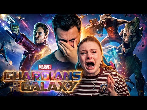 GIRLFRIEND  WATCHES  *Guardians of the Galaxy* FOR THE FIRST TIME!!