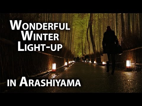 Kyoto Event: Beautiful Illumination in Arashiyama (Hanatouro)