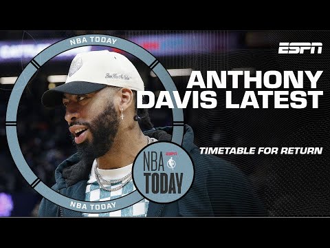 Anthony Davis set to ramp up his rehab after missing 12th-straight game | NBA Today