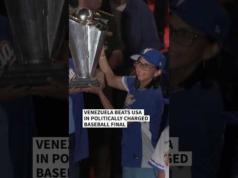 Venezuela beats US in politically charged baseball final | AFP