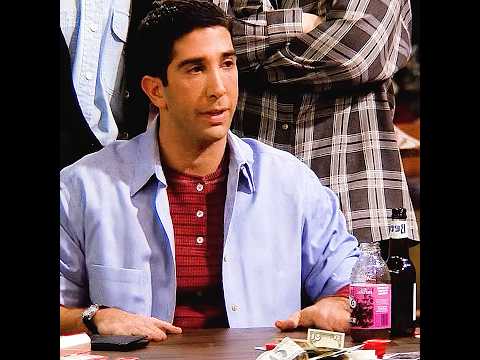 Ross deliberately lost to Rachel, who had just lost her job.#funny #shorts#viralvideo  #shortvideo