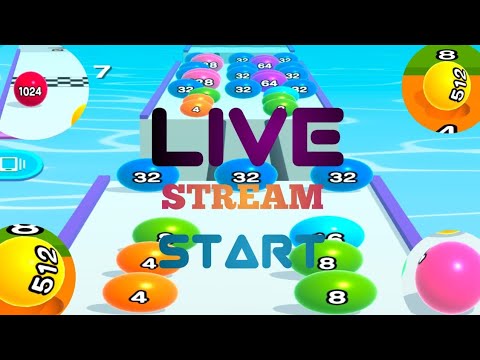 👉State Ball Ran 2048 👍03 Live streaming start #gamer #trending #viral #state Ball Ran