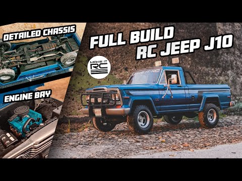 Fully Custom RC Jeep J10 Project with 3D Printed Chassis! 🔧 But Will it Work?